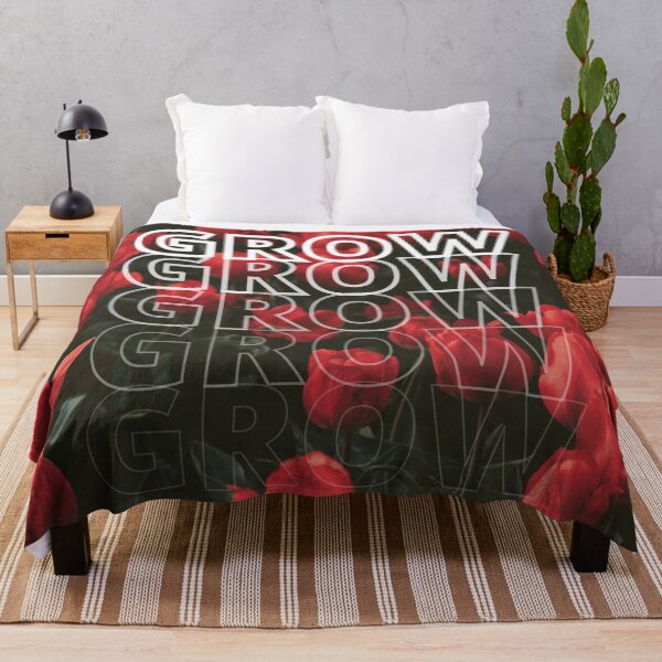Item preview, GROW (above) - Red Flowers designed and sold by AliceSLee.