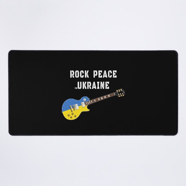 Item preview, Rock Musicians Guitar Ukrainian Flag Peace For Ukraine designed and sold by Aide.