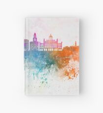Skyline Havanas V2 im Aquarellhintergrund Notizbuch