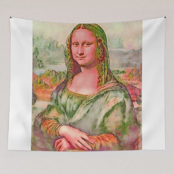 Item preview, "Mona Lisa (12)" great art reimagined  designed and sold by thalasson.