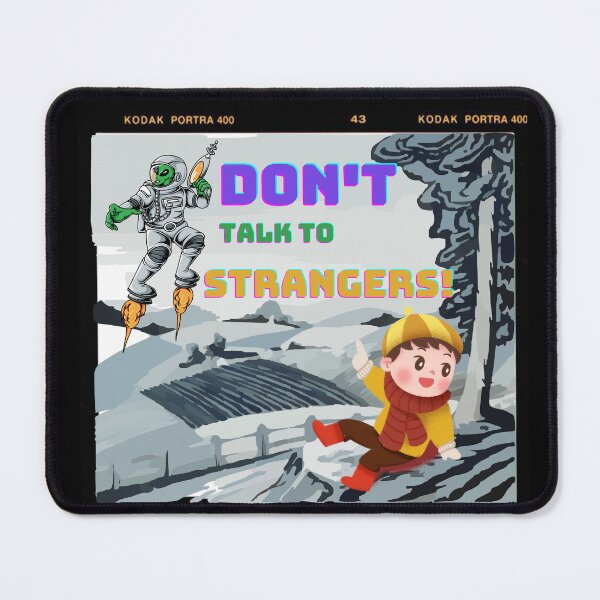 Item preview, don't talk to strangers designed and sold by Donya-Adel.