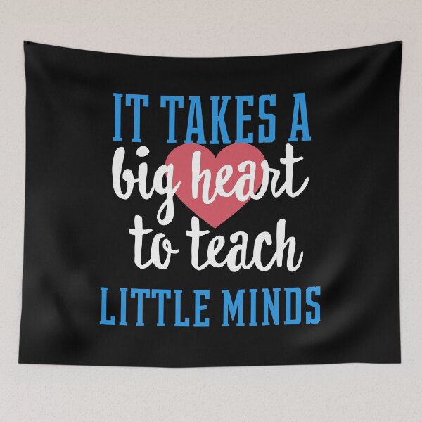 Item preview, It Takes A Big Heart To Teach Little Minds Teacher designed and sold by QueenOfPrint.