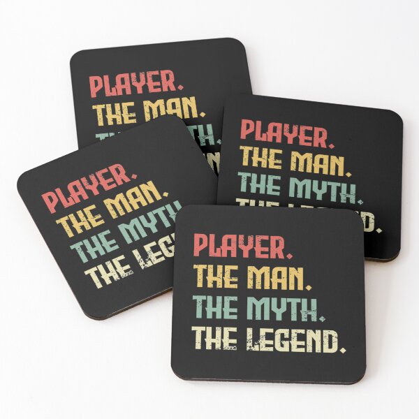 Item preview, Player The Man The Myth The Legend Essential T-Shirt designed and sold by janlzmaude.