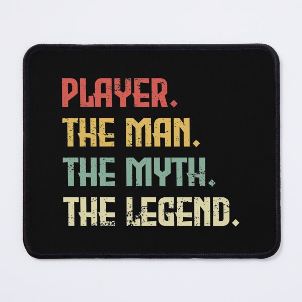 Item preview, Player The Man The Myth The Legend Essential T-Shirt designed and sold by janlzmaude.