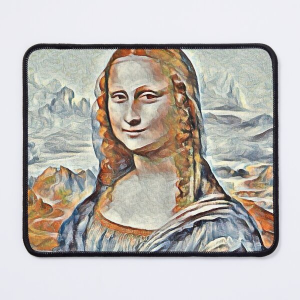 Item preview, "Mona Lisa (13)" great art reimagined designed and sold by thalasson.
