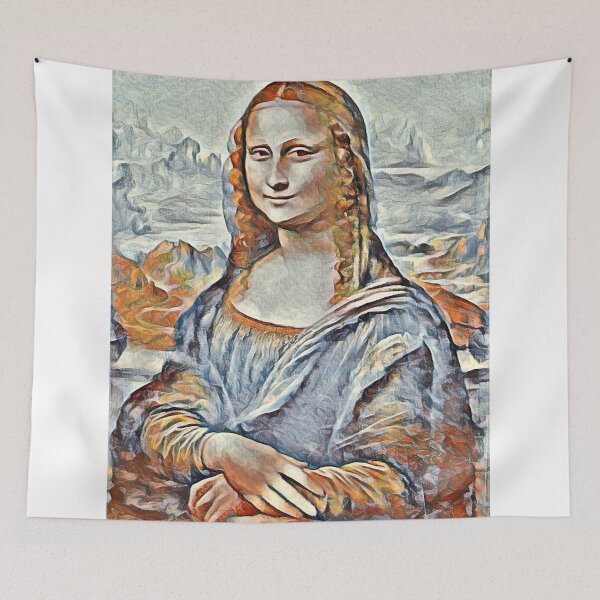 Item preview, "Mona Lisa (13)" great art reimagined  designed and sold by thalasson.