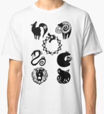 Camiseta clásica siete pecados capitales