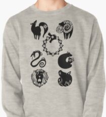 seven deadly sins Pullover Sweatshirt