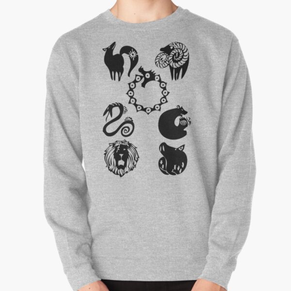 seven deadly sins Sweatshirt épais