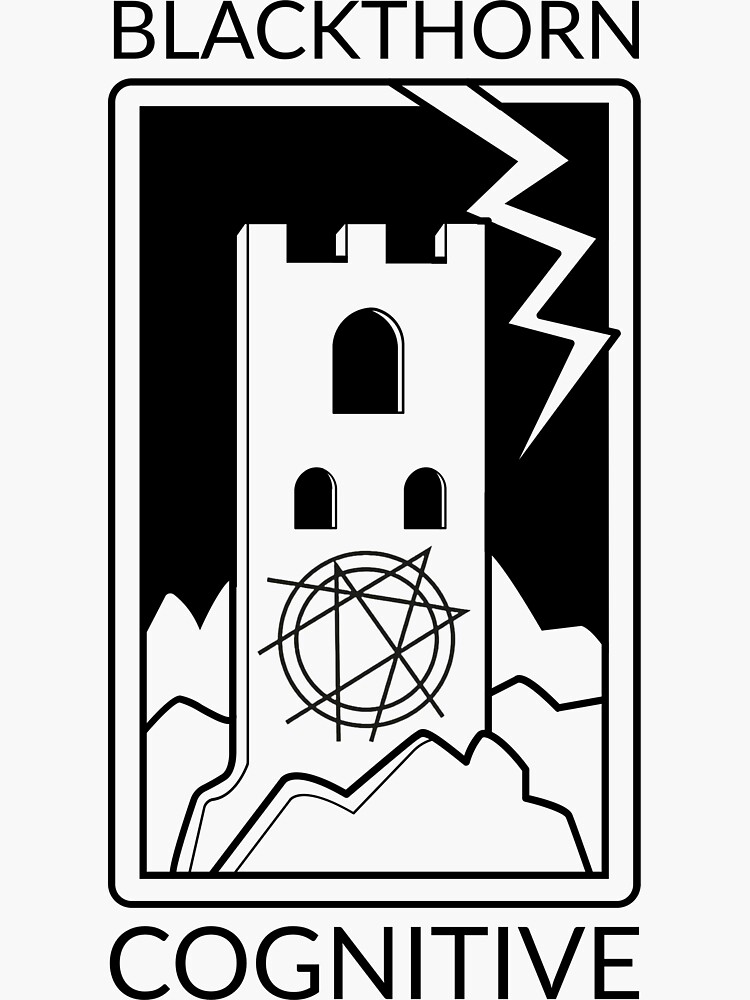 Thumbnail 3 of 3, Sticker, Balckthorn designed and sold by kingsbane.