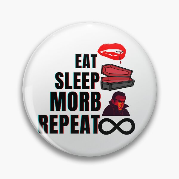 Item preview, Eat Sleep Morb Repeat- Morbius Meme designed and sold by TrueWorth.