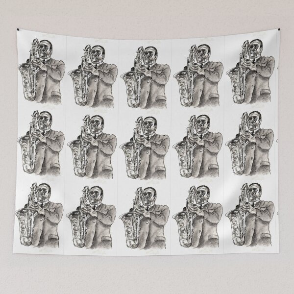 Item preview, Jazz Saxophonist Playing In New Orleans  designed and sold by DonSylvester.