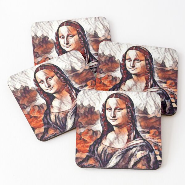 Item preview, "Mona Lisa (14)" great art reimagined  designed and sold by thalasson.