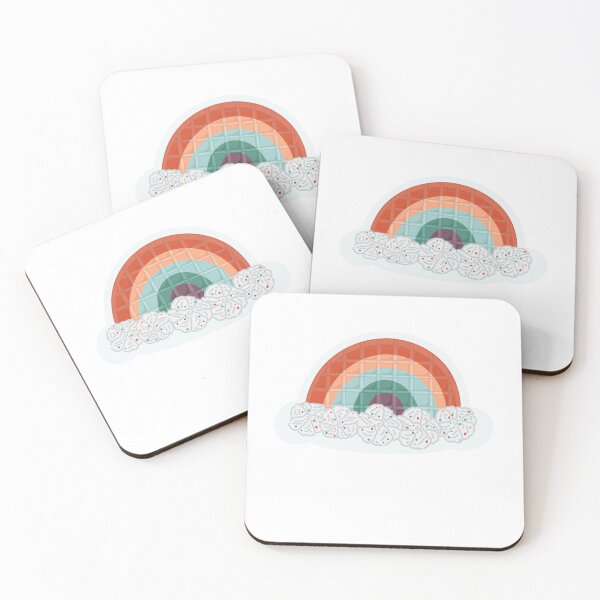 Item preview, Boho Rainbow Waffle  designed and sold by Stickalicous.