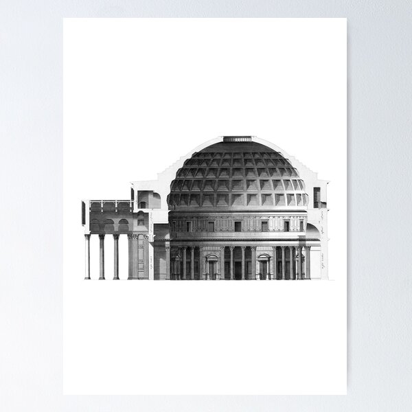 Item preview, The Pantheon (Rome) designed and sold by ToyoYukimura.
