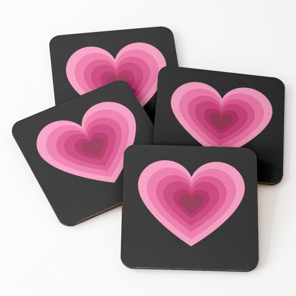 Item preview, Pink gradient heart  designed and sold by PufnicaDesign.