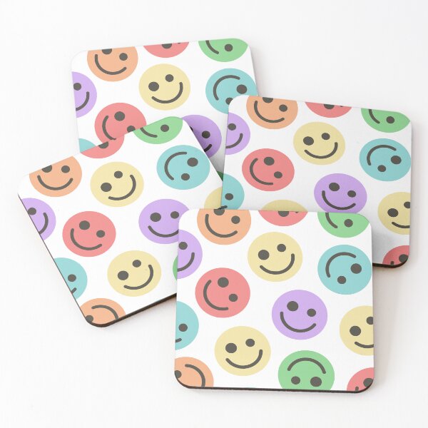 Item preview, Rainbow Happy Faces designed and sold by gray-cat.