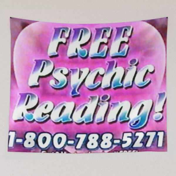 Item preview, free psychic reading designed and sold by timetodieoldman.