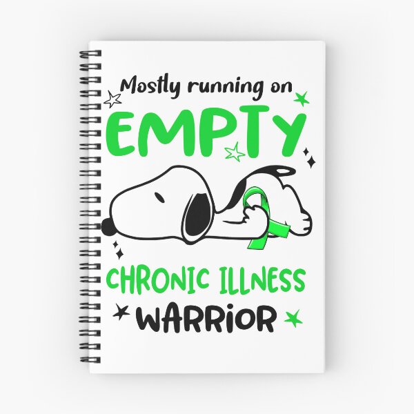 Item preview, Mostly Running on Empty Chronic Illness Warrior designed and sold by Wlsnpeggy.