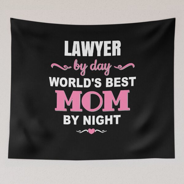 Item preview, Lawyer By Day World'S Best Mom By Night  designed and sold by LazyGreyBear.