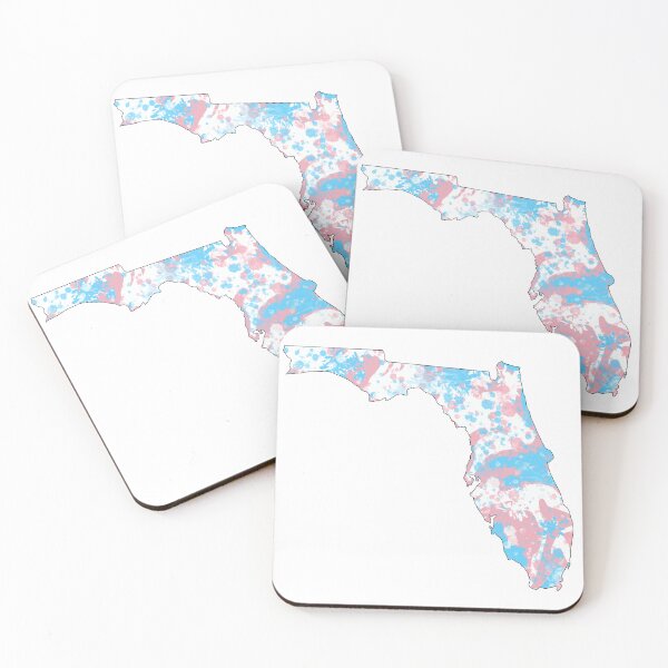 Item preview, Pastel Pink and Blue Trans Pride Florida  designed and sold by ArtbyJanaye.