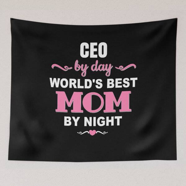 Item preview, CEO By Day World'S Best Mom By Night  designed and sold by LazyGreyBear.