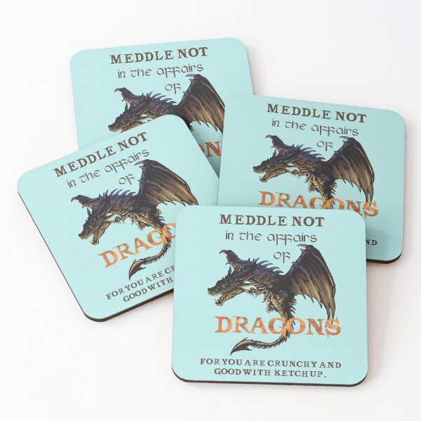 Item preview, Meddle not in the Affairs of Dragons designed and sold by starwilliamsart.