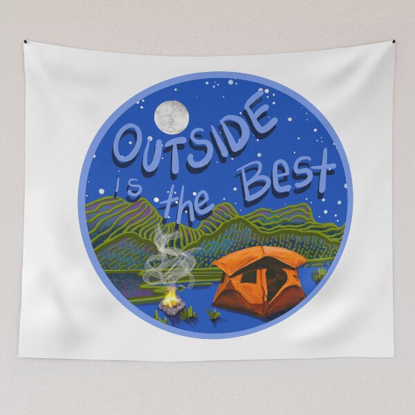 Item preview, Camping: Outside is the Best designed and sold by CampK80.