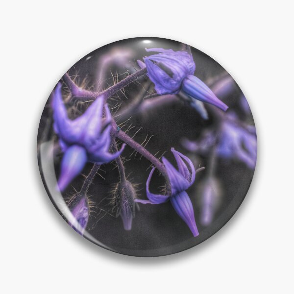 Item preview, Purple tomato blossoms designed and sold by Dude620.