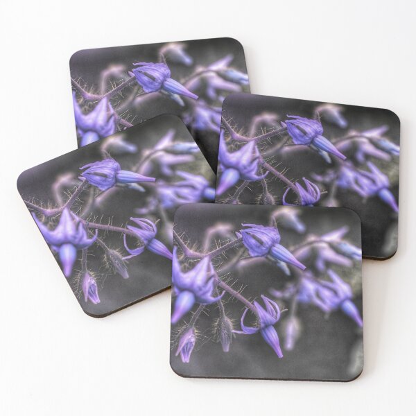 Item preview, Purple tomato blossoms designed and sold by Dude620.