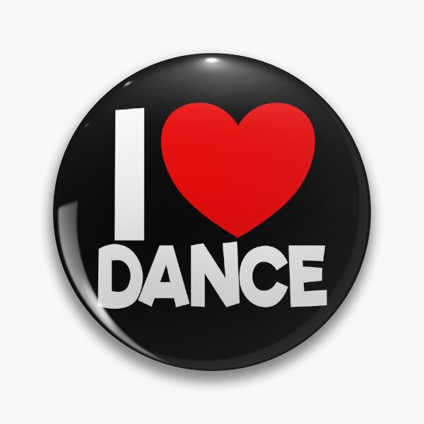 Item preview, I Love Dance Red Heart Dance Lover Ballerina I Love Dance Gear designed and sold by DynamicDesign.
