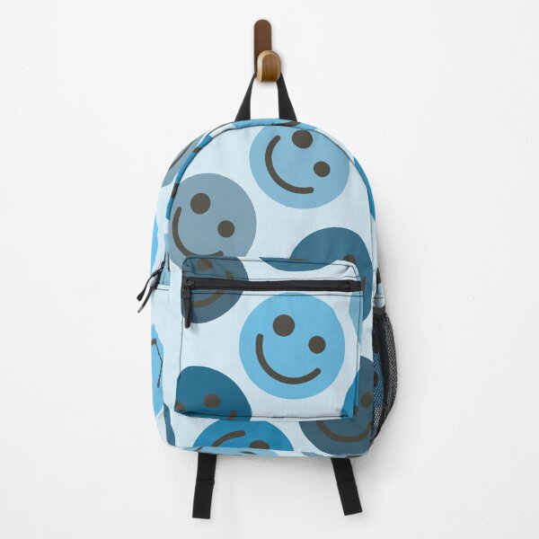 Item preview, Blue Happy Faces designed and sold by gray-cat.