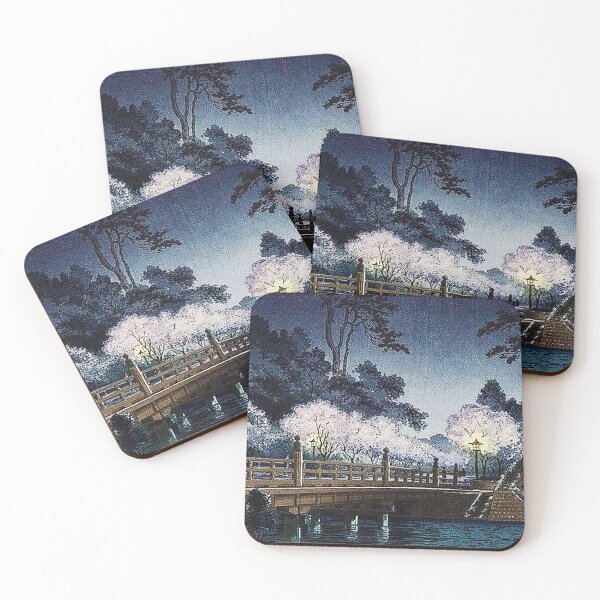 Item preview, Benkei Bridge by Tsuchiya Koitsu Vintage Japanese Art designed and sold by ind3finite.
