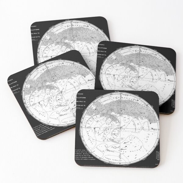 Item preview, Night Sky Constellation Star Map designed and sold by ind3finite.