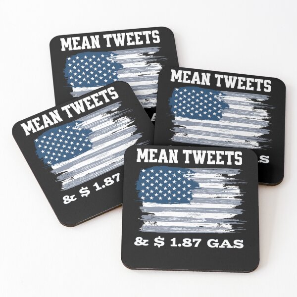 Item preview, Mean Tweets and $1.87 gas us flag designed and sold by Neggan.