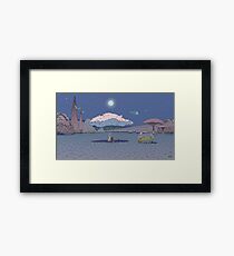 Moebius voyage d'hermes Framed Print