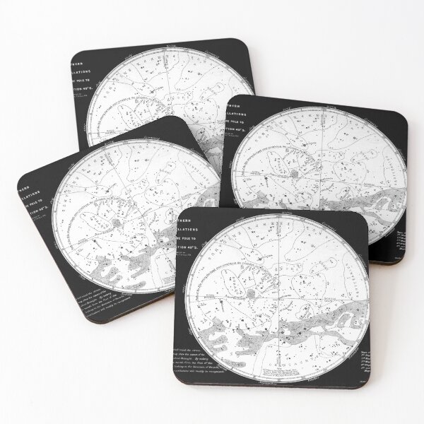 Item preview, Night Sky Constellation Star Map designed and sold by ind3finite.