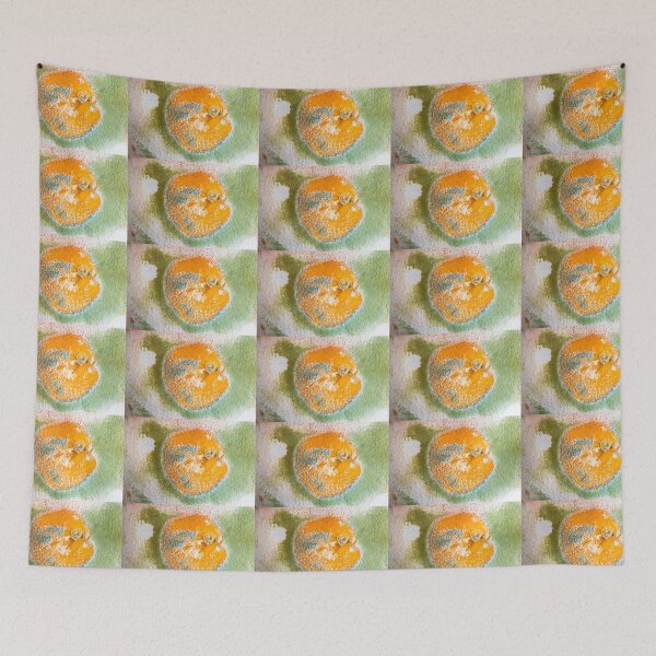 Item preview, White, Blue & Green Mold on an Orange designed and sold by Bill Spengler's Photographic Thoughts.