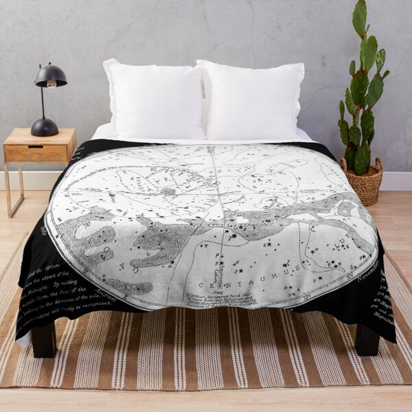 Item preview, Night Sky Constellation Star Map designed and sold by ind3finite.