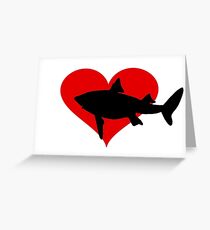 Shark Greeting Card