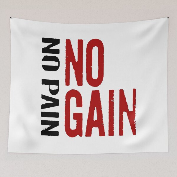 Item preview, No pain no gain designed and sold by thebaig.