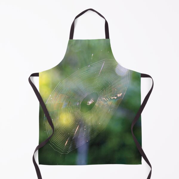 Item preview, Glistening spider web on a sunny morning designed and sold by Rennie Palmer.