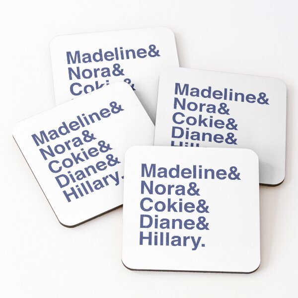 Item preview, Madeline & Nora & Cokie & Diane & Hillary. designed and sold by FunnyClever.