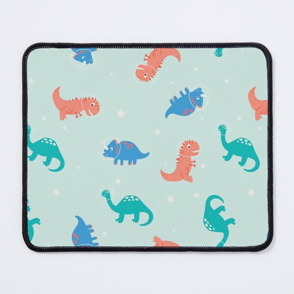 Item preview, Dinosaurs in Outer space - pastel designed and sold by Ashleigh Fish.