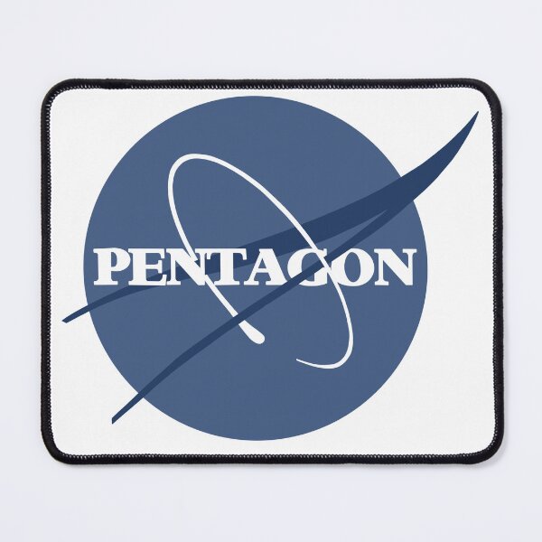 Item preview, PENTAGON NASA LOGO designed and sold by prismarts.