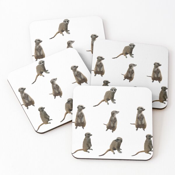 Item preview, Meerkat Meerkats Animal Portrait African Animals Wildlife Zoo Safari Savanna Creature Mammal Meercat Nature  designed and sold by hopecope.