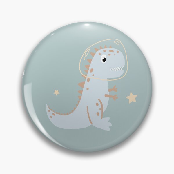 Item preview, Dinosaurs in Outer space - Blue Boho designed and sold by Ashleigh Fish.
