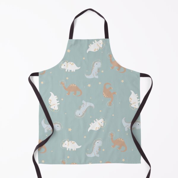 Item preview, Dinosaurs in Outer space - Blue Boho designed and sold by Ashleigh Fish.