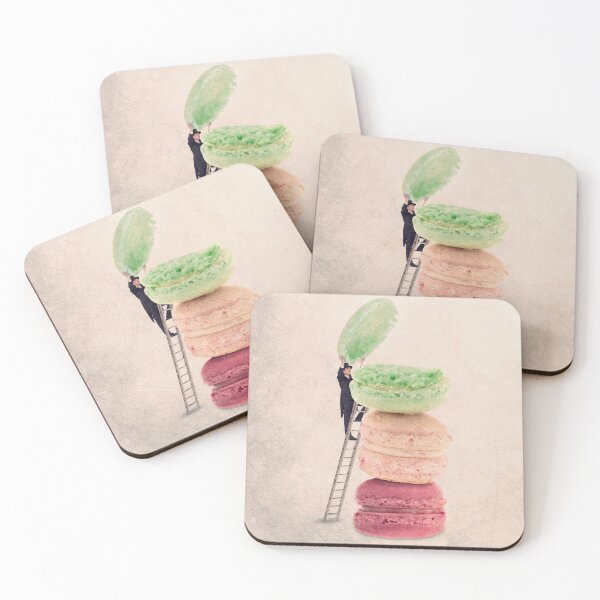 Item preview, french macaroons print designed and sold by yannpendaries.