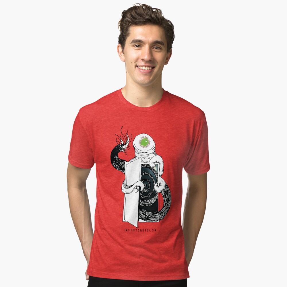 The Door Man (Green Eyed) Tri-blend T-Shirt
